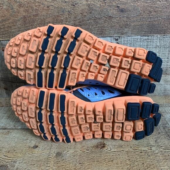 Reebok Realflex 3D Fuseframe Running Shoes Blue Orange Size 7 - Picture 6 of 9